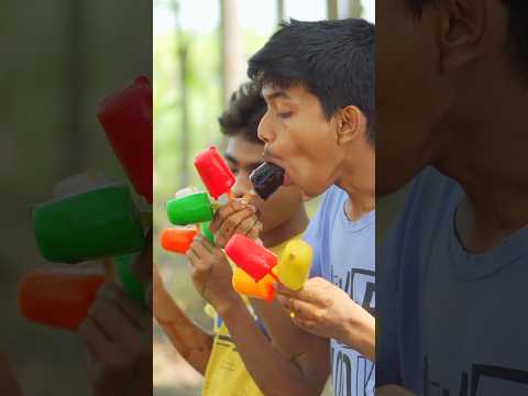 Colourful Icecream | Make Your Dreams Come True | Village Style Best Ever Colourful Icecream Making.
