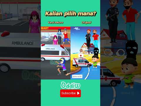 Pilih alat yang sesuai orangnya || Versi sakura dan original