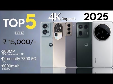 Top 5 best phone under 15000 | ALL-ROUNDER phone under 15000 | June 2025