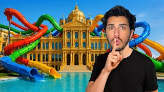 OTELİN AQUA PARK'INA GİZLİCE GİRDİK ! 