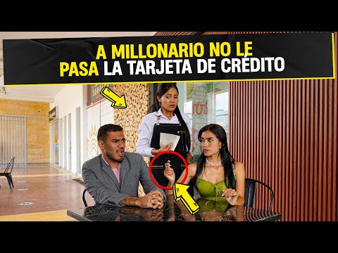 A millonario no le pasa tarjeta de crédito | Millonario lo perdió todo y su novia lo dejó