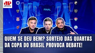 "Cara, esse SORTEIO da Copa do Brasil FOI ÓTIMO para..." Mauro Cezar ANALISA! | JOGOS DAS QUARTAS