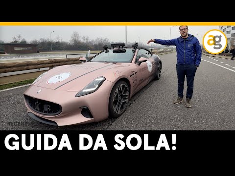 COME FUNZIONA la GUIDA AUTONOMA PROVATA su MASERATI.