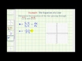 Understanding the Equation of a Line