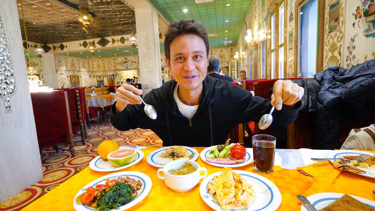 400 Years-Old Luxury Hotel in IRAN ! Breakfast + Secret VIP Rooms - Abbasi Hotel, Isfahan! - Mark Abroad