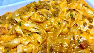 Macarrão Cremoso de Panela de Pressão - Receita SIMPLES e FÁCIL