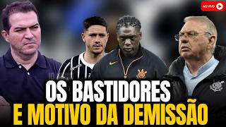 OS DETALHES! CORINTHIANS DEMITE MARCELO PAZ  E JÚLIO CÉSAR DEVE ASSUMIR O LUGAR