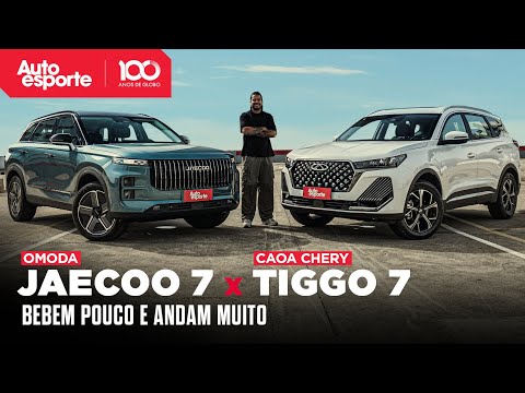 CAOA CHERY TIGGO 7 e JAECOO 7 têm o mesmo DNA, mas qual SUV HÍBRIDO é melhor?