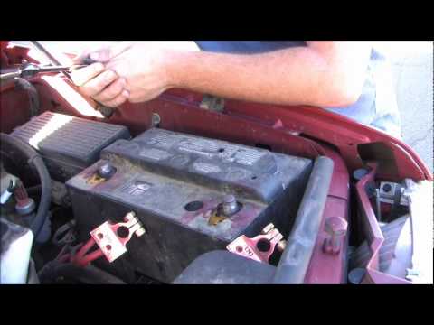 Changing ford explorer battery #4