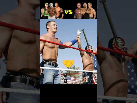 Rey Mysterio, John Cena & Batista vs. Randy Orton & Jeri-Show | WWE Phonk Edit 💀 #wwe #reymysterio