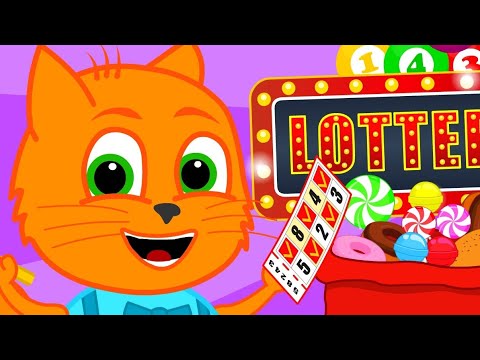 Cats Family en Français - CHIFFRES CHANCEUX 🍀🎉😲 Animé 2025 en Français 4K