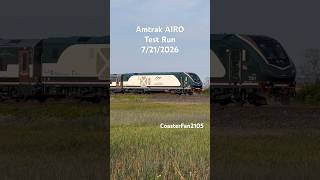 Amtrak Cascades AIRO Train First Test Run #train #amtrak #new