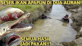 BERTUALANG, MANCING DAN SESER TUK KASIH MAKAN IKAN PREDATOR