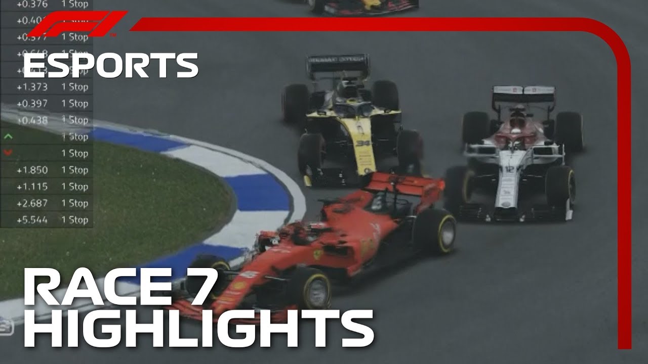 F1 Esports Pro Series 2019: Race Seven Highlights