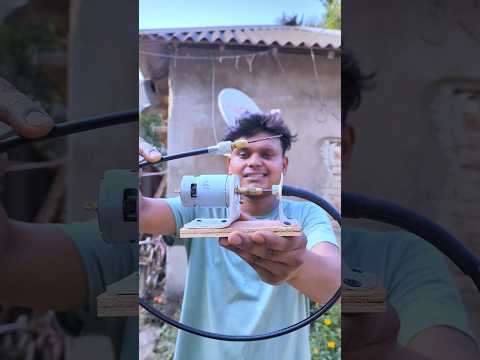 making homemade drill machine + cutting machine #shots #project #experiment #sujanexperiment