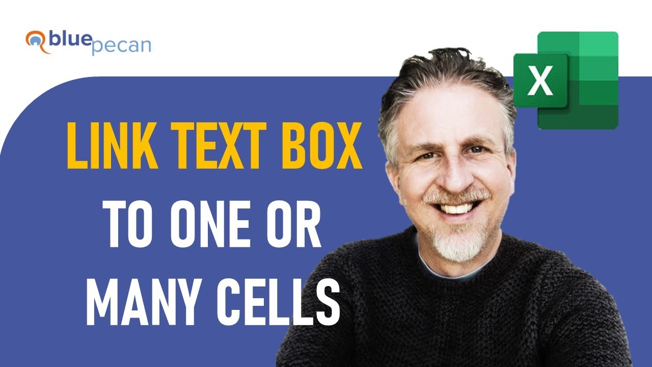 Link Text Box to a Single Cell or Multiple Cells in MS Excel 