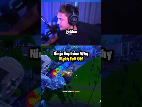 Ninja Speaks On His Beef With Myth #ninja #fortnite #trending
