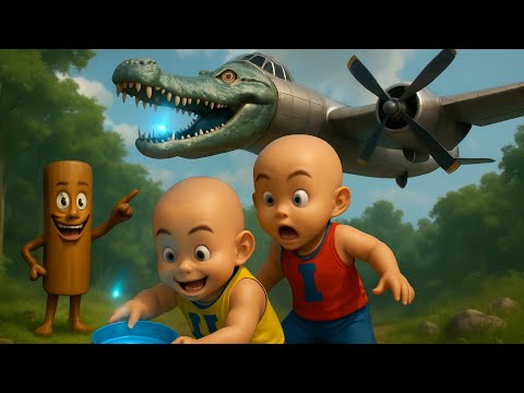 Petualangan Upil & Ipil Kisah Dikejar Hewan Raksasa | Kompilasi Parodi Upin & Ipin #Anomali