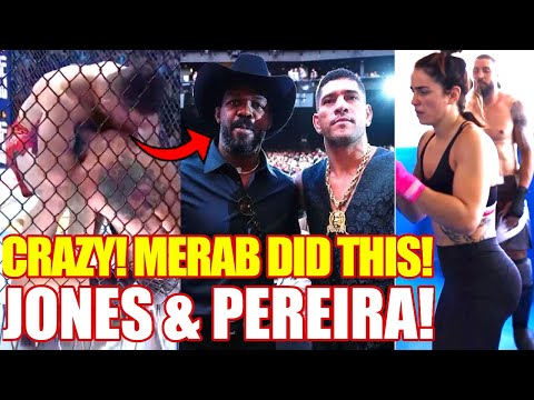 BREAKING: Merab DID THIS with Sean O'Malley, Dana White CALLS IT WEIRD, Alex Pereira and Jon Jones