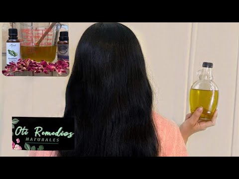 Potencia El Crecimiento del Cabello con 6 Aceites Naturales y Evita su Caida 💁🏻‍♀️