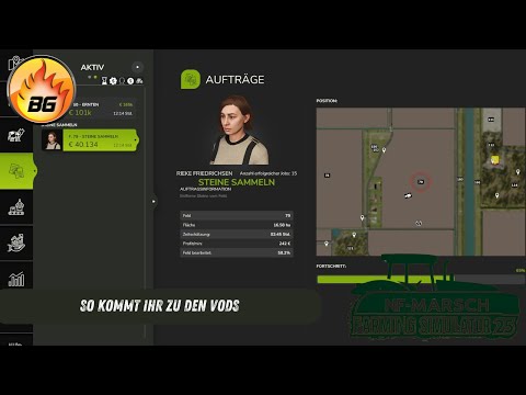 So kommt ihr zu den VODs | LS25 NF-Marsch #136 | Landwirtschafts-Simulator 25