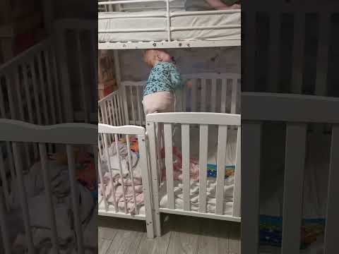 Toddler Found Another Way up so Funny #shorts