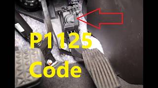 Explaining GM P1125 Code: Accelerator Pedal Position (APP) System