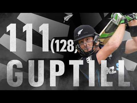 Classic Guptill Century | BLACKCAPS v India 2014