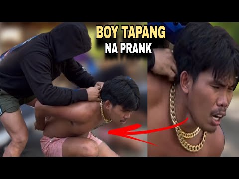 NA PRANK SI BOYTAPANG  | Grabe yung kaba nya