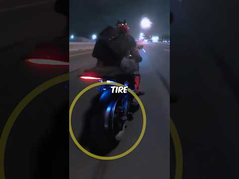 Bikers Tire Explodes At 140mph! 😨