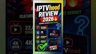 IPTVHOOD Review 2026 🔥 Features, Pricing & Honest Verdict