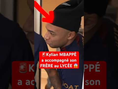 La RÉACTION du PROF 😱 #football #mbappe #psg #equipedefrance #drole #lycee #ethanmbappe