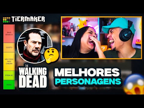 TIER LIST - THE WALKING DEAD (dos GOAT aos ESCÓRIA) 🔥