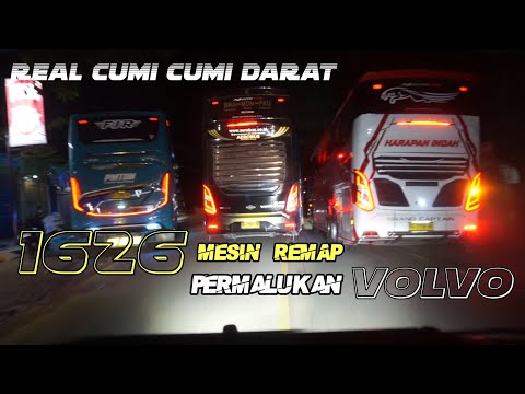 Mesin Bus 1626 Spek Remap !! Volvo Di Permalukan 😣 Harapan indah - JRG - Aerobus - PMTOH - Pusaka