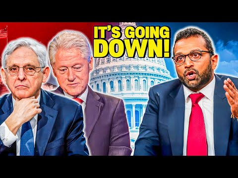 It’s OVER: Kash Patel Drops Brutal Files on Merrick Garland & Bill Clinton — Fallout Begins!