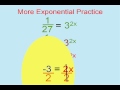 Solving Exponential Equations Challenge