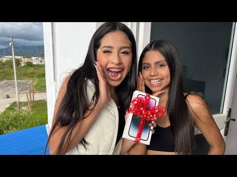 Le Regalamos un Ihpone a Valentina😱😍 (no se lo creyó) // jonfer y Valentina