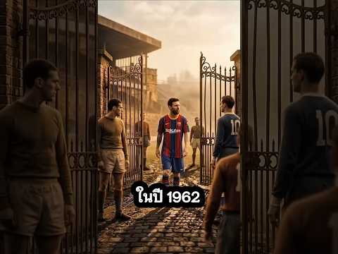 จะเป็นยังไง ถ้าเมสซี่ไปเล่นในยุค 1960 #messi # #funnyshorts #football #ตลกฮาฮา