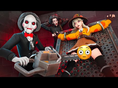 I Played A Game With JIGSAW BILLY 💀 (Fortnite Roleplay)