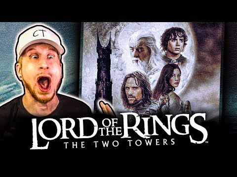 FIRST TIME WATCHING 🍿 LORD OF THE RINGS: THE TWO TOWERS!!! (REACTION)