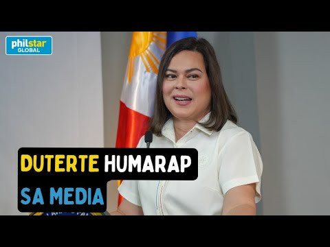 VP Sara Duterte sumagot sa mga tanong tungkol sa kanyang impeachment