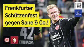 Eintracht Frankfurt - Galatasaray Istanbul | UEFA Champions League | DAZN Highlights