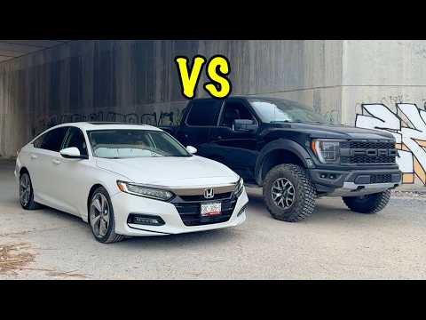 CORRI MI NUEVO CARRO VS MI FORD RAPTOR(*CUAL ES MAS RAPIDO*)//Dani Universe//