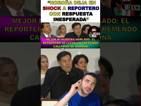 NOROÑA NO SE CALLA APLASTA AL REPORTERO QUE DEFENDÍA EL SALARIO ESTADOUNIDENSE ⚡💥