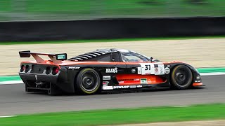 Mosler MT900R Race Car at Mugello Circuit: Start Up, Accelerations & OnBoard Sound!