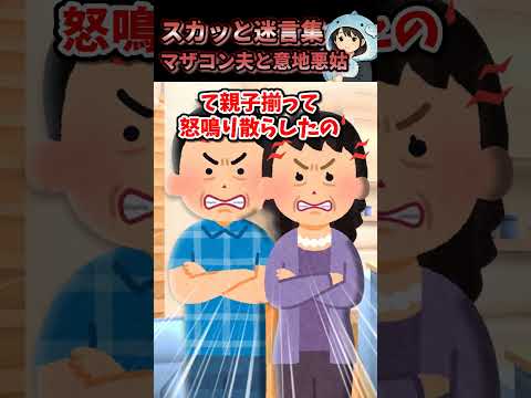 【2chスカッと】マザコン夫と万引きトメ #2ちゃんまとめ