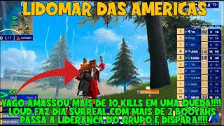 LOUD DO CEU!! AMASSARAM MUITO E DISPARA COM FOLGA NA TABELA, YAGO JOGA MUITO E AMASSA GERAL SOZINHO