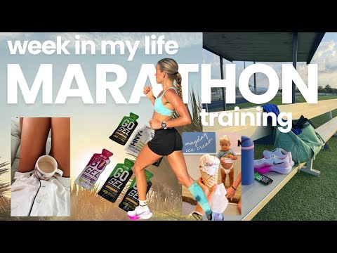 Marathon Training Peak Week: 21 mile workout + mumming and working:)