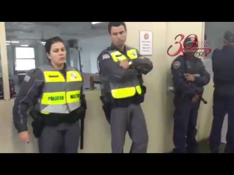 Os dirigentes João Batista e Cleber na Prefeitura Regional de Pinheiros