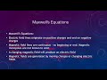 Electromagnetic Waves and Their Properties
